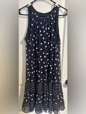 J.B.S. Navy Garment Label with White Text